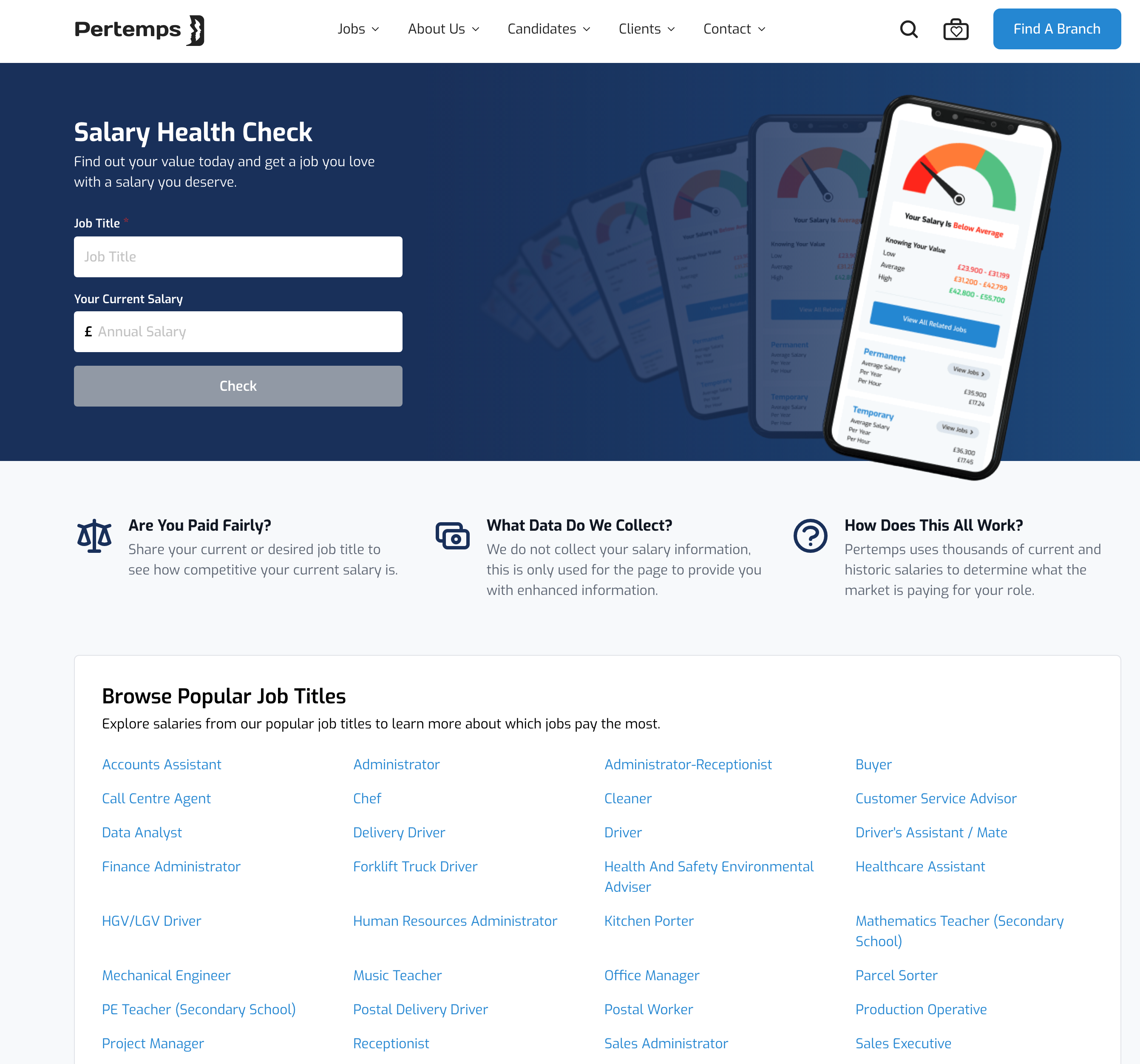 Salary health checker 